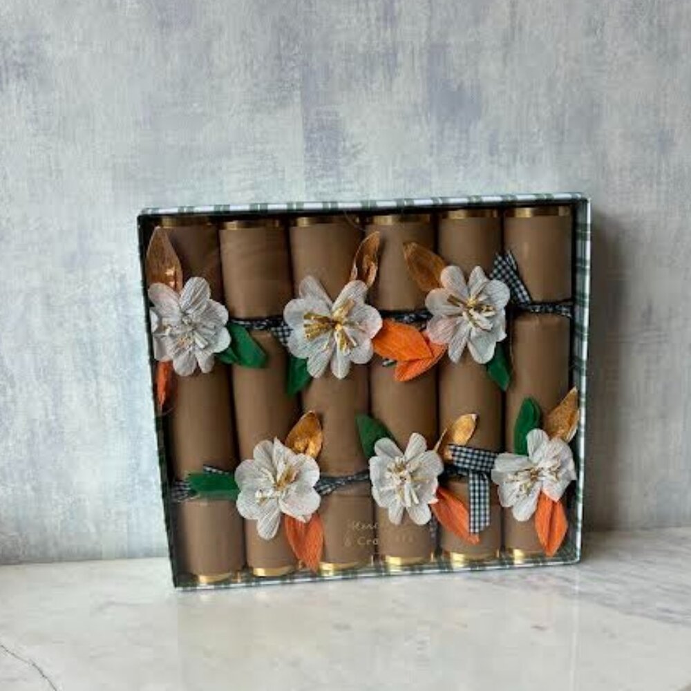 Meri Meri - Fall Flower Crackers- NWT